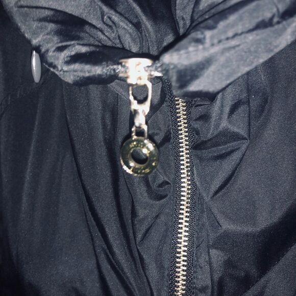 Hilary Radley Black Lightweight Hooded Jacket SZ L - Picture 6 of 8